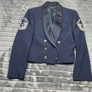 Patriot Weintraub Bros Air Force Mess Dress Blues Jacket MSgt 44R Uniform USA